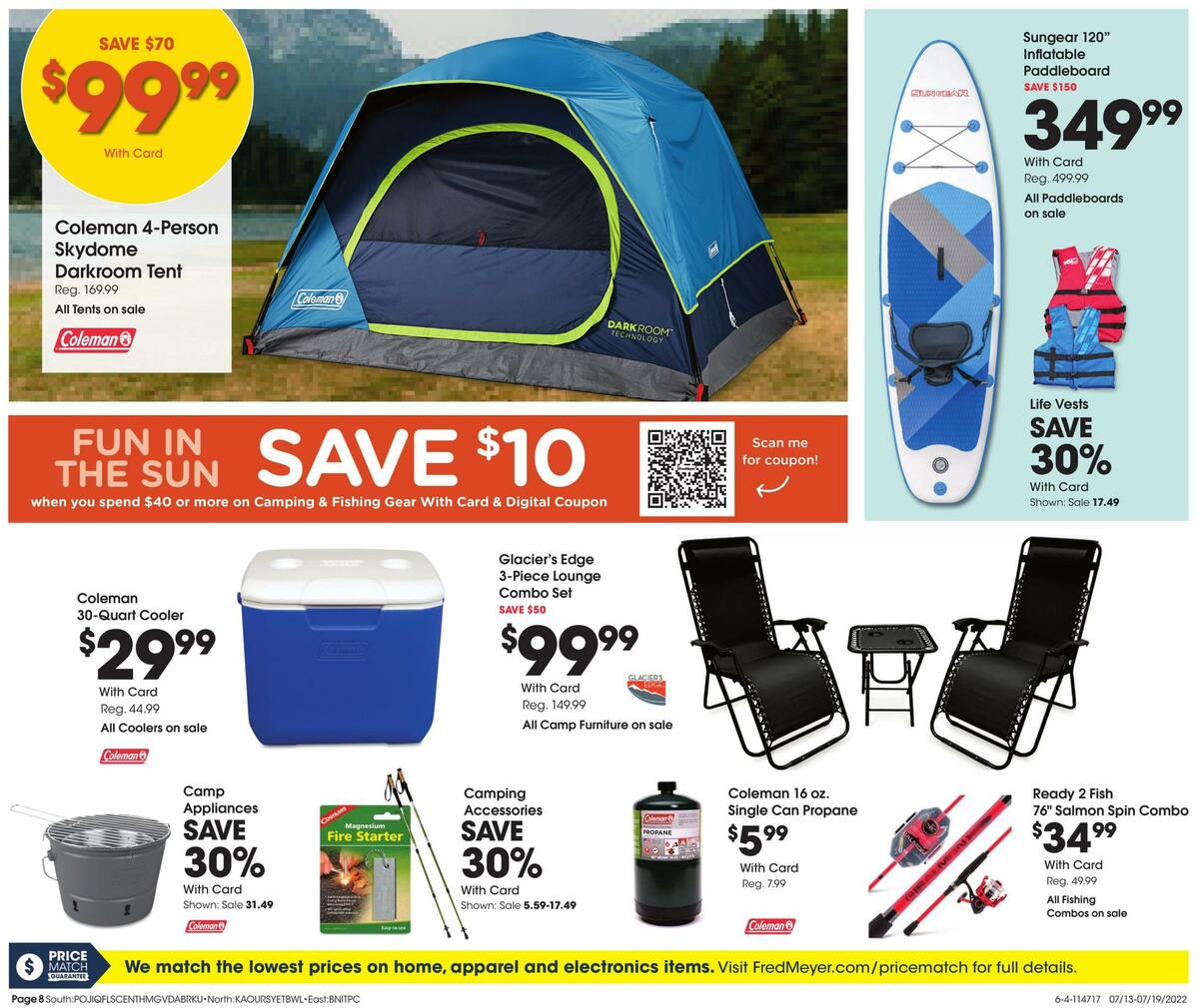 Fred Meyer General Merchandise Weekly Ad from July 13