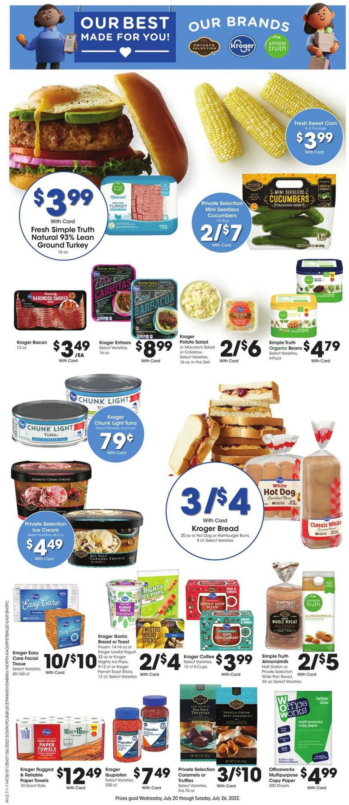 Fred Meyer Weekly Ad from July 20