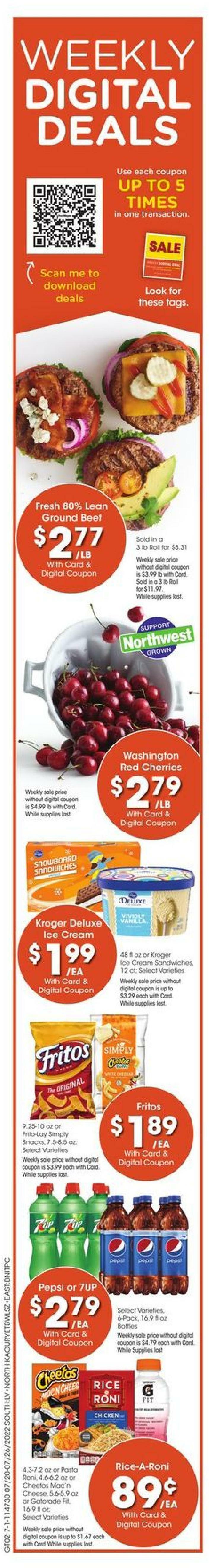 Fred Meyer Weekly Ad from July 20