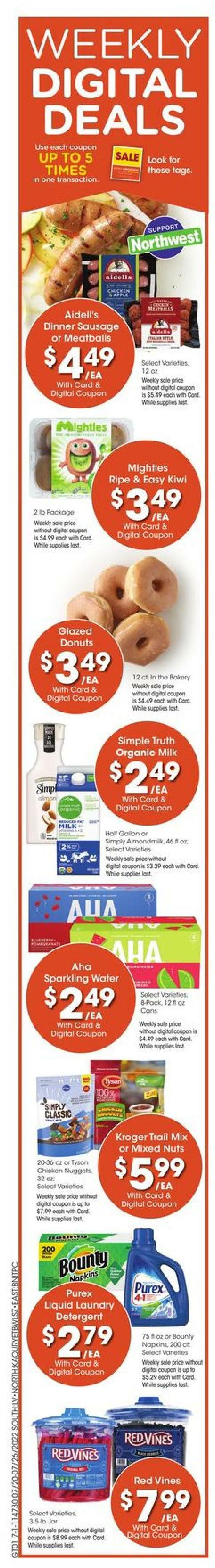 Fred Meyer Weekly Ad from July 20