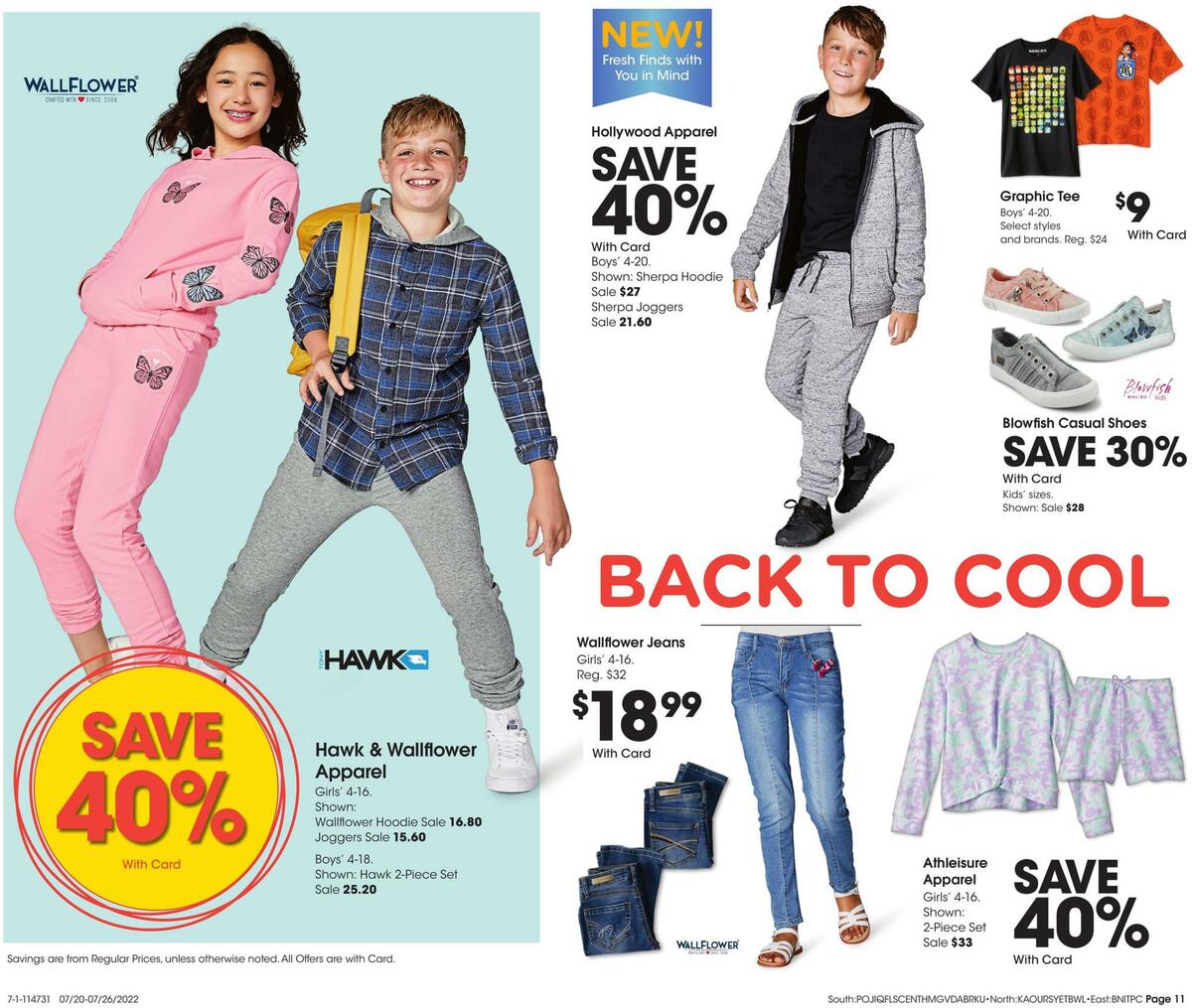 Fred Meyer General Merchandise Weekly Ad from July 20