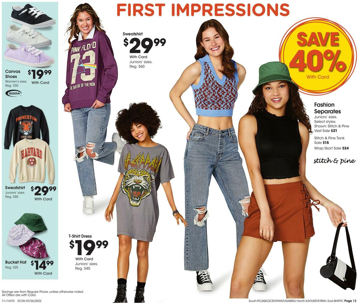 Fred Meyer General Merchandise Weekly Ad from July 20