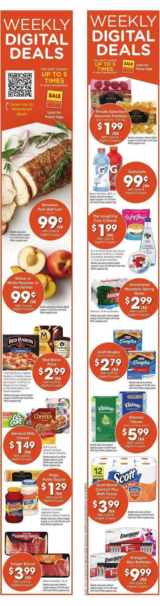Fred Meyer Weekly Ad from July 27