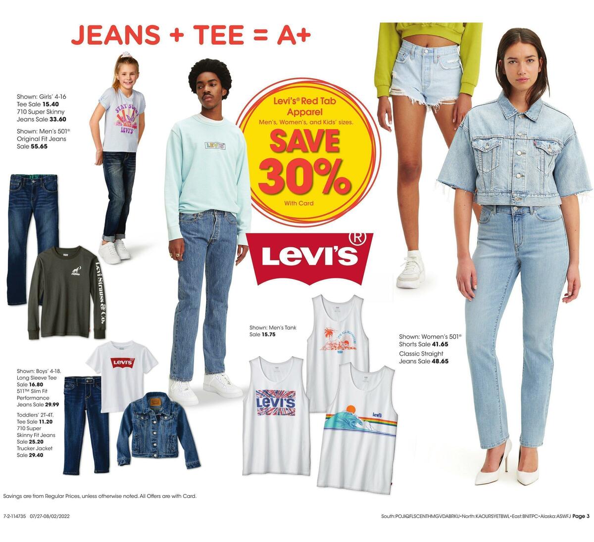 Fred Meyer General Merchandise Weekly Ad from July 27