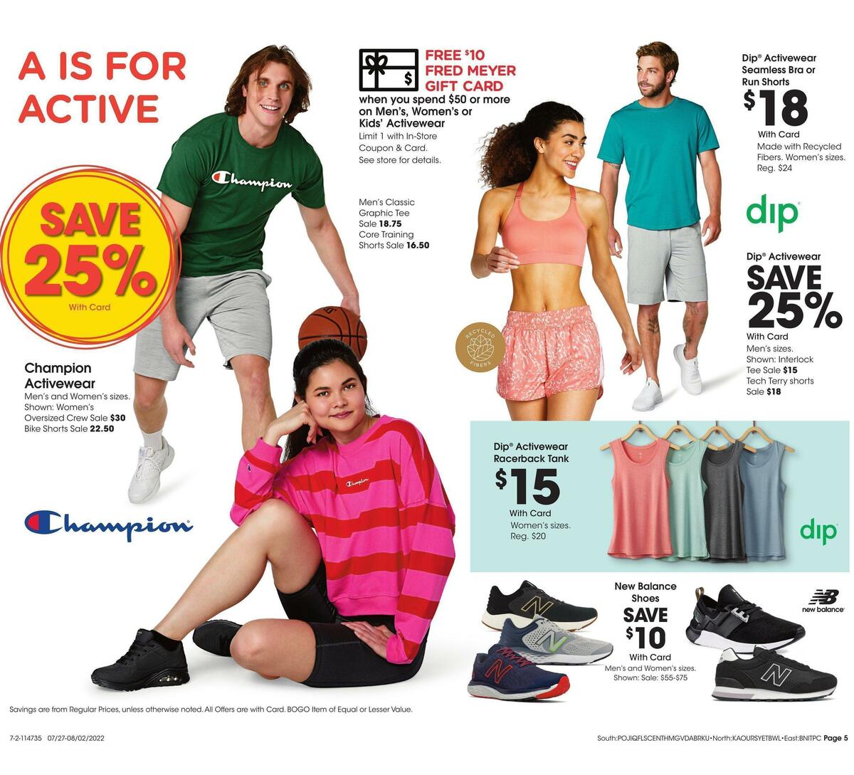 Fred Meyer General Merchandise Weekly Ad from July 27