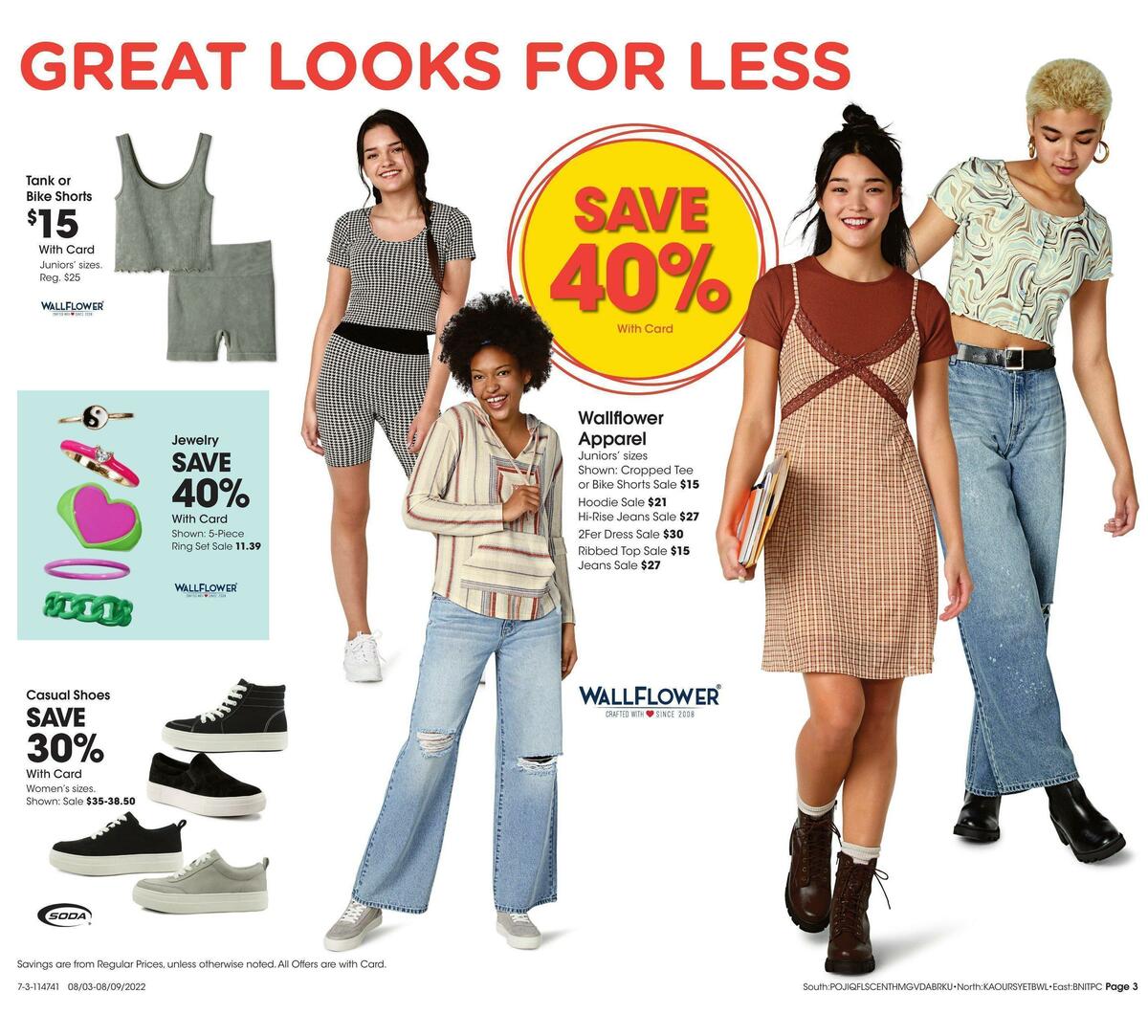 Fred Meyer General Merchandise Weekly Ad from August 3