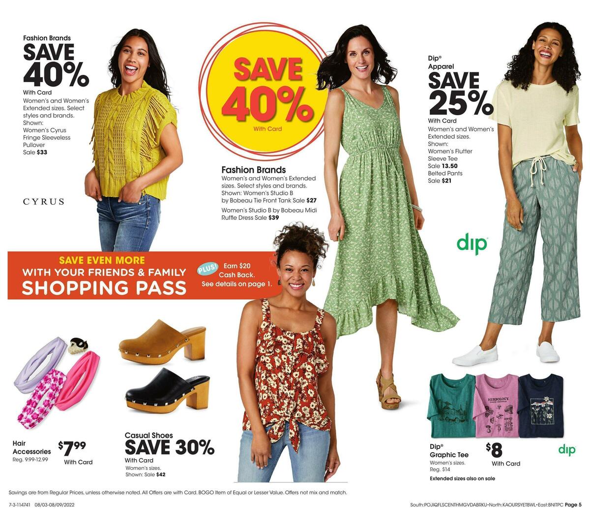 Fred Meyer General Merchandise Weekly Ad from August 3