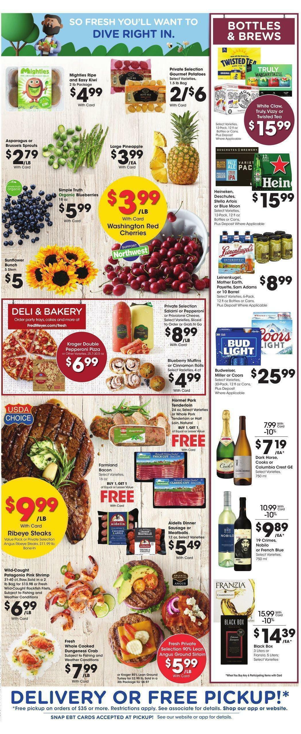 Fred Meyer Weekly Ad from August 10