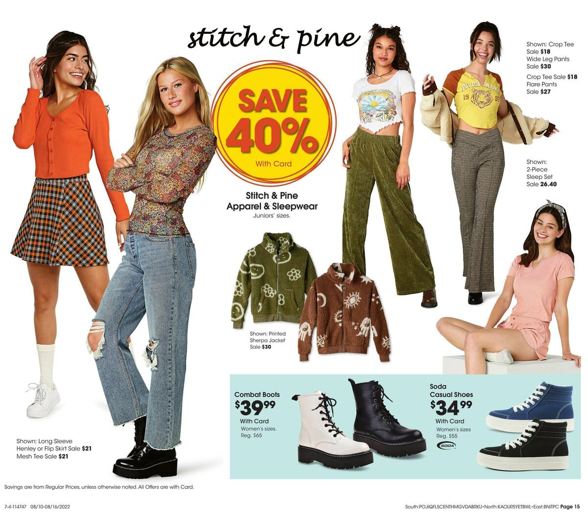 Fred Meyer General Merchandise Weekly Ad from August 10