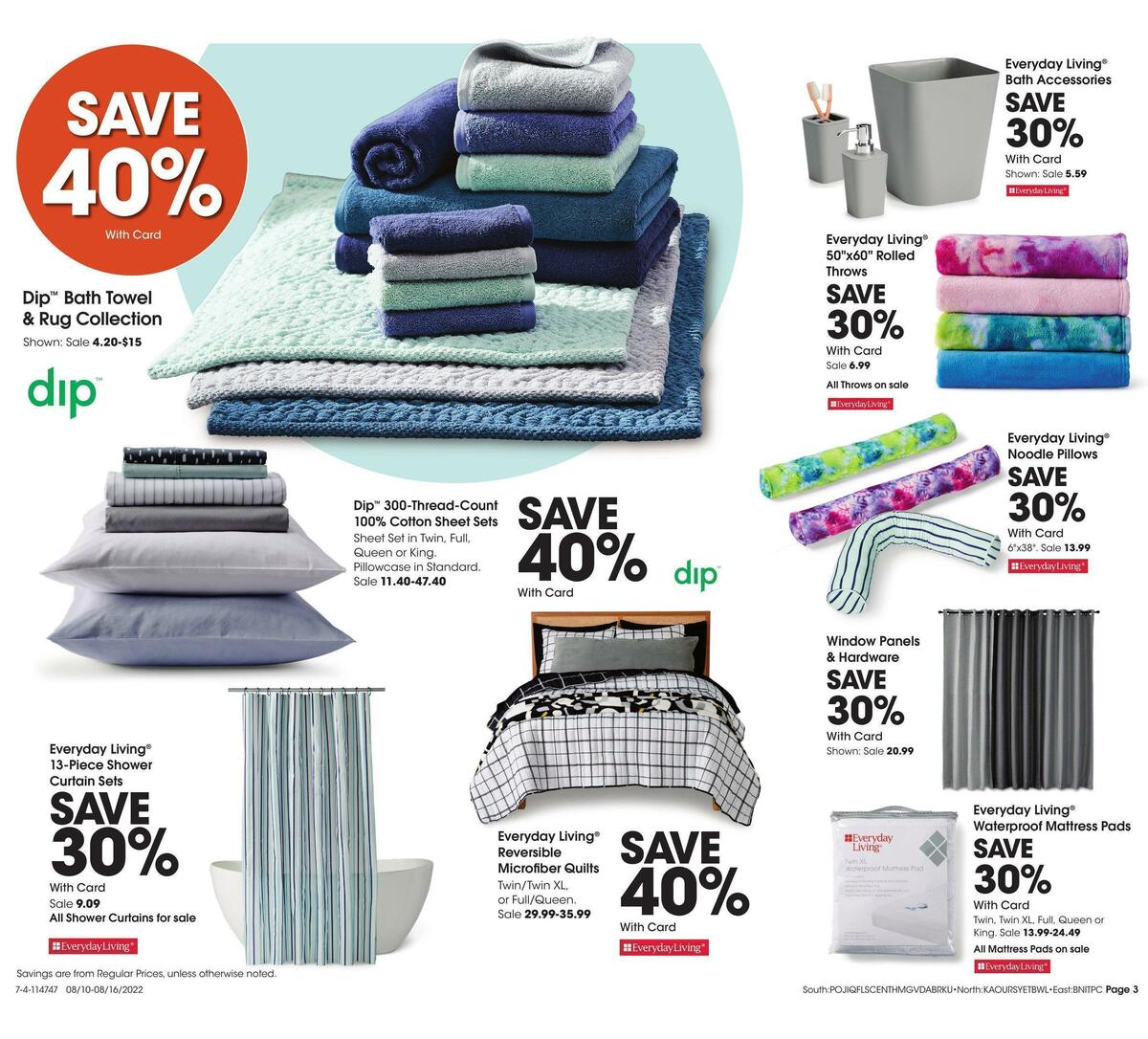 Fred Meyer General Merchandise Weekly Ad from August 10