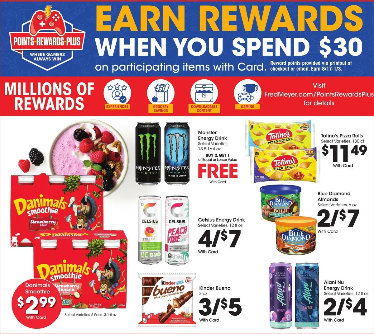 Fred Meyer Weekly Ad from August 17