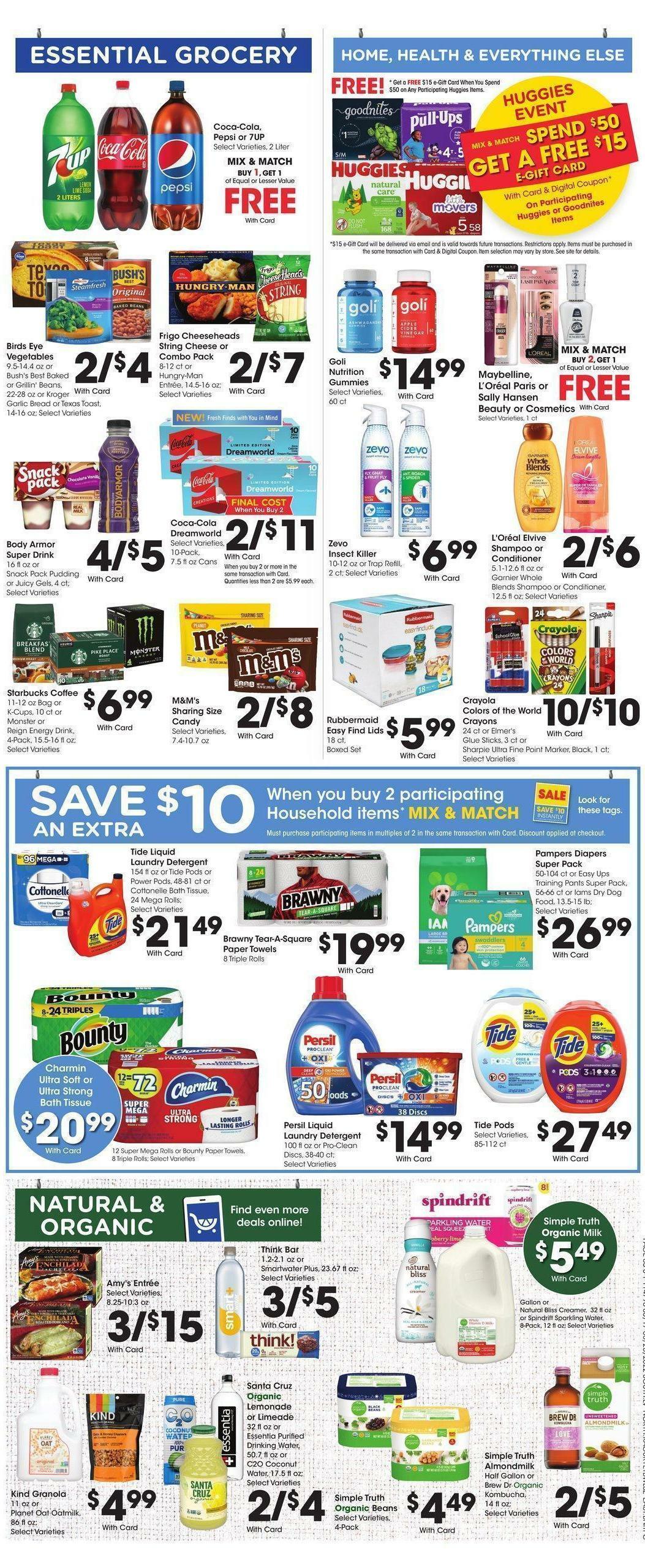 Fred Meyer Weekly Ad from August 17