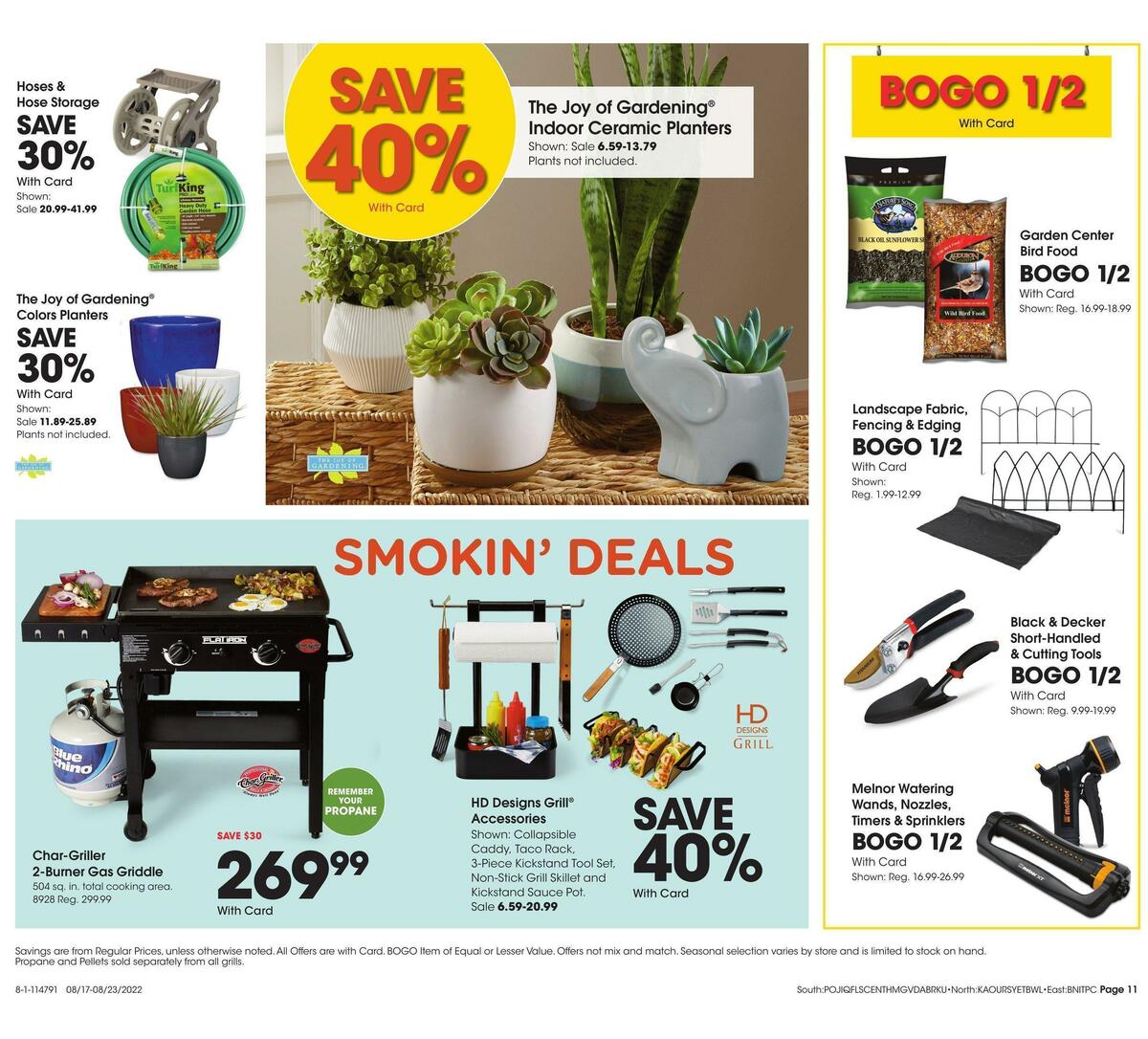 Fred Meyer General Merchandise Weekly Ad from August 17