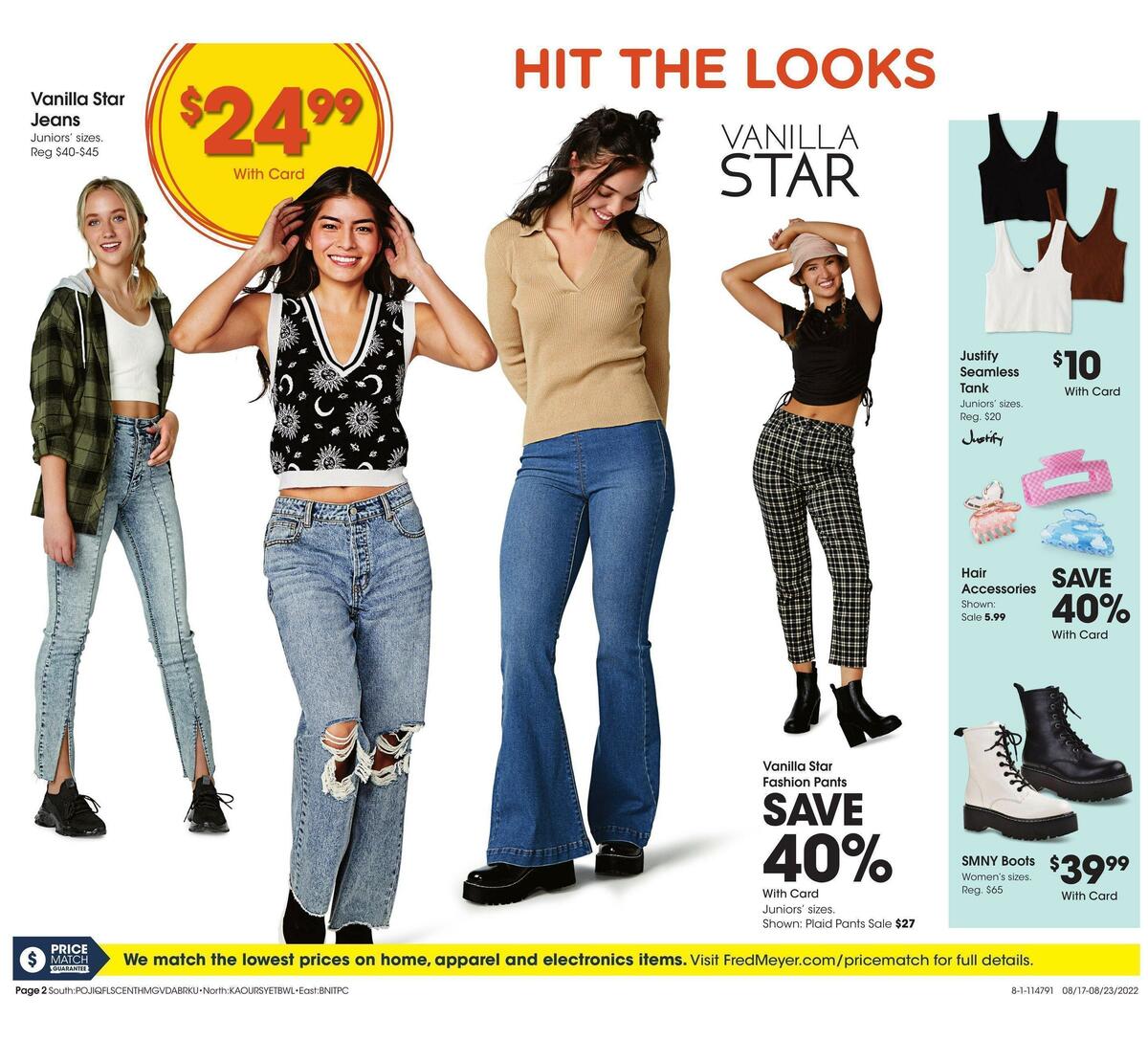 Fred Meyer General Merchandise Weekly Ad from August 17