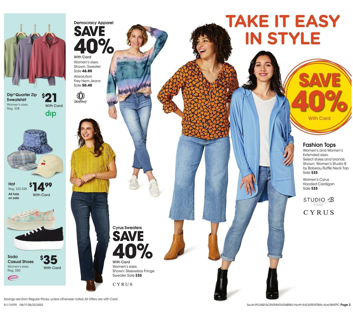 Fred Meyer General Merchandise Weekly Ad from August 17