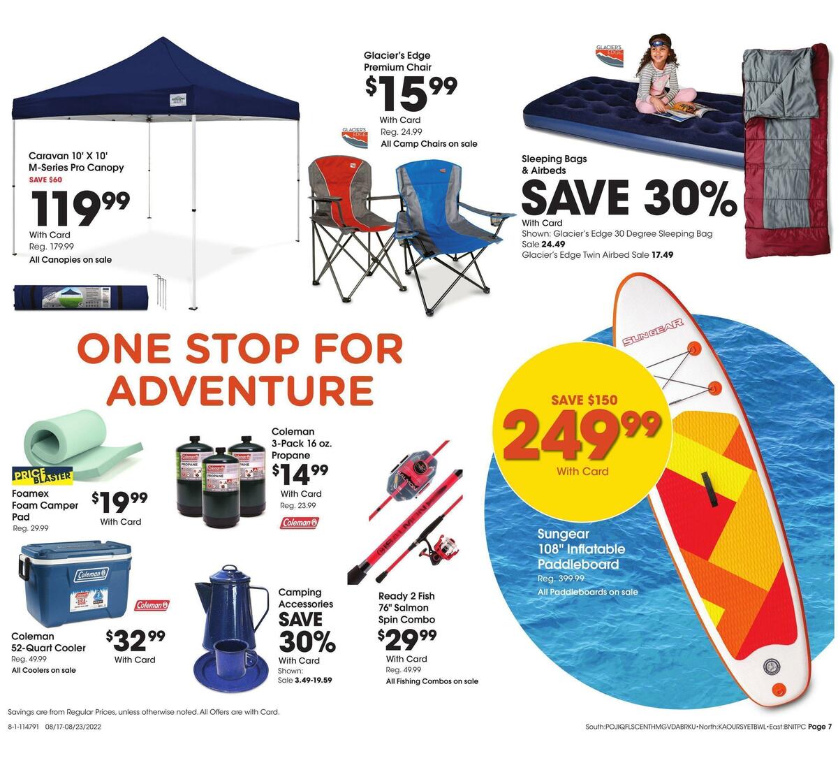 Fred Meyer General Merchandise Weekly Ad from August 17