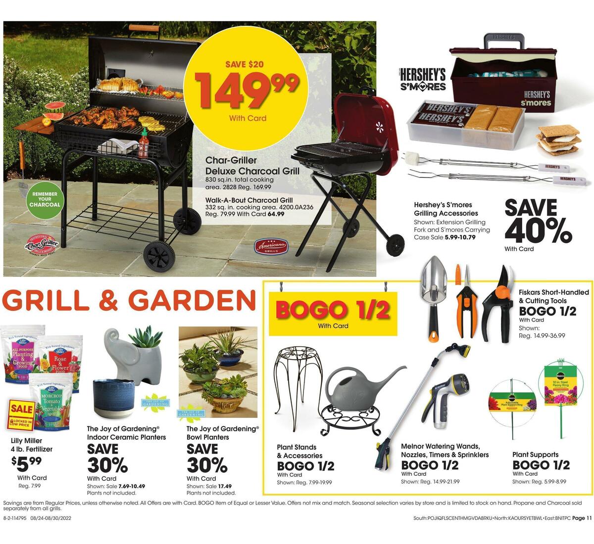 Fred Meyer General Merchandise Weekly Ad from August 24