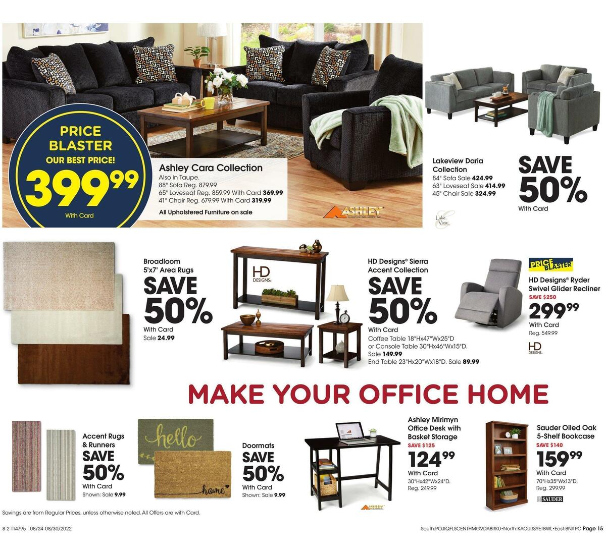 Fred Meyer General Merchandise Weekly Ad from August 24