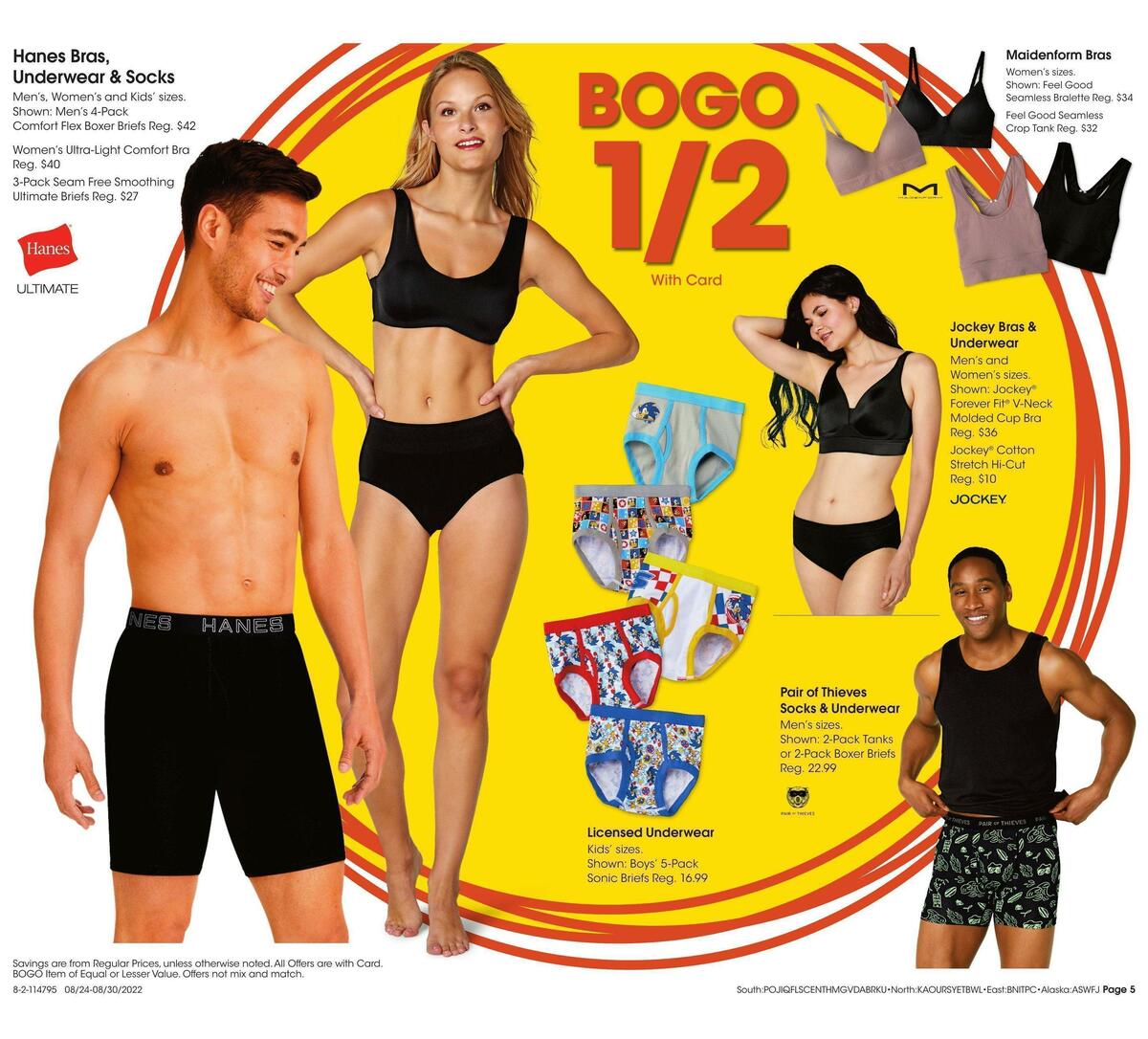 Fred Meyer General Merchandise Weekly Ad from August 24