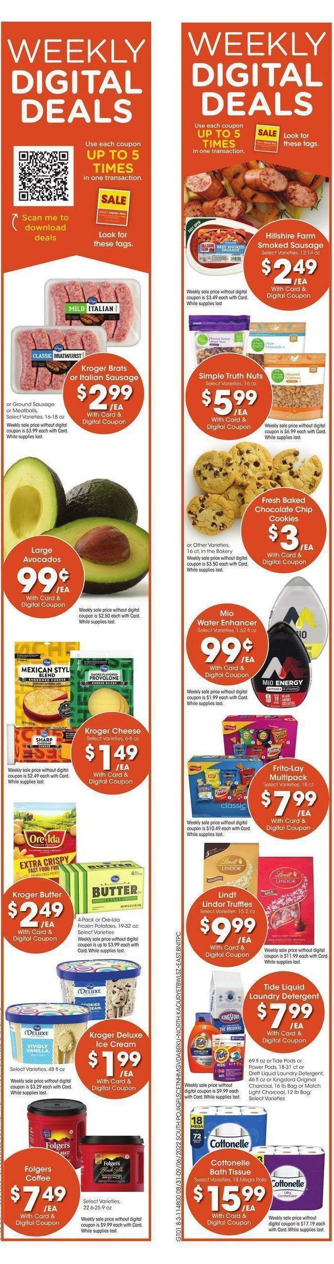 Fred Meyer Weekly Ad from August 31