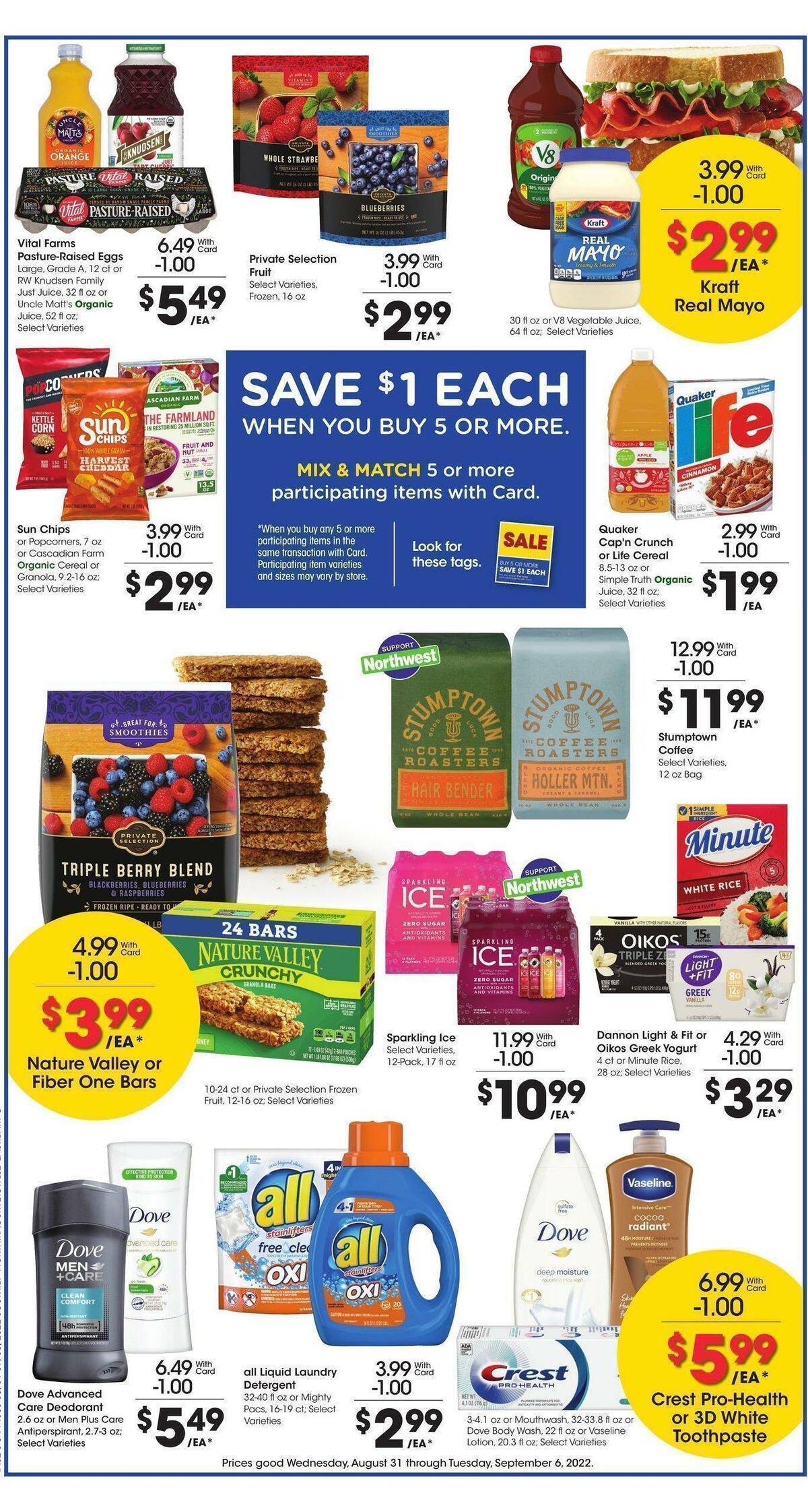 Fred Meyer Weekly Ad from August 31