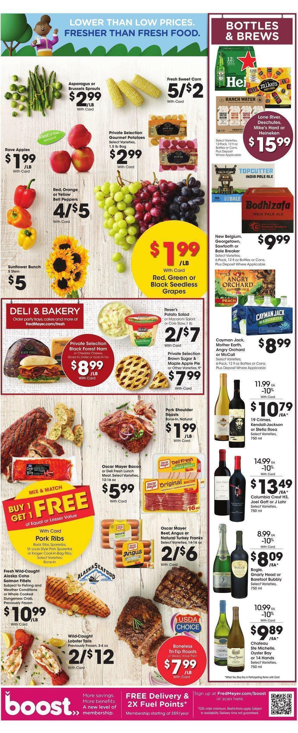 Fred Meyer Weekly Ad from August 31