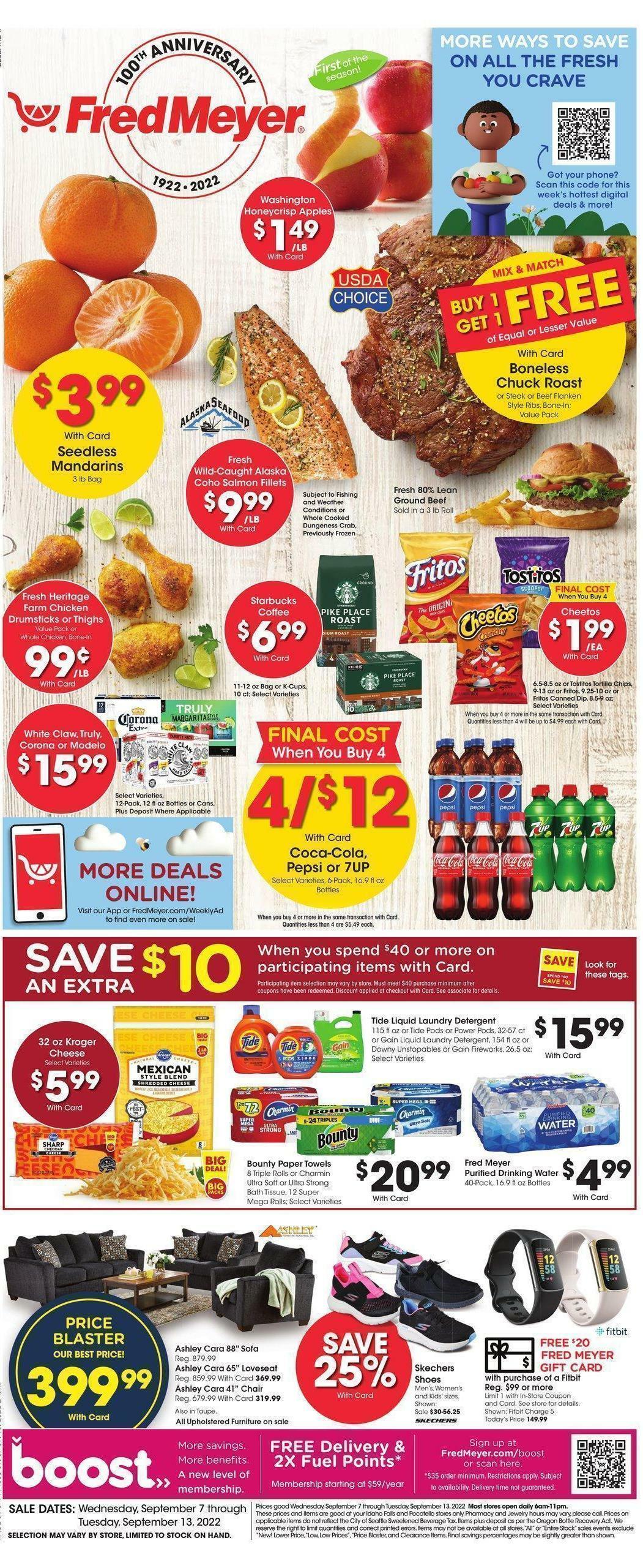 Fred Meyer Weekly Ad from September 7