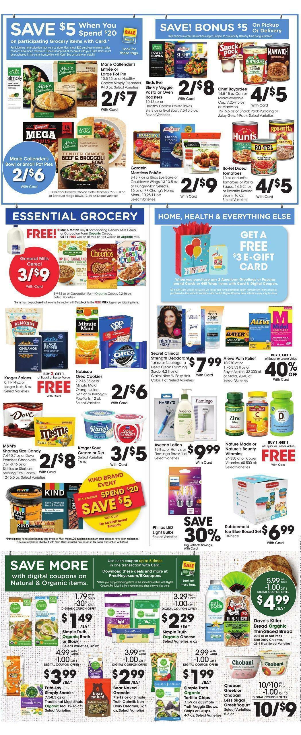 Fred Meyer Weekly Ad from September 7