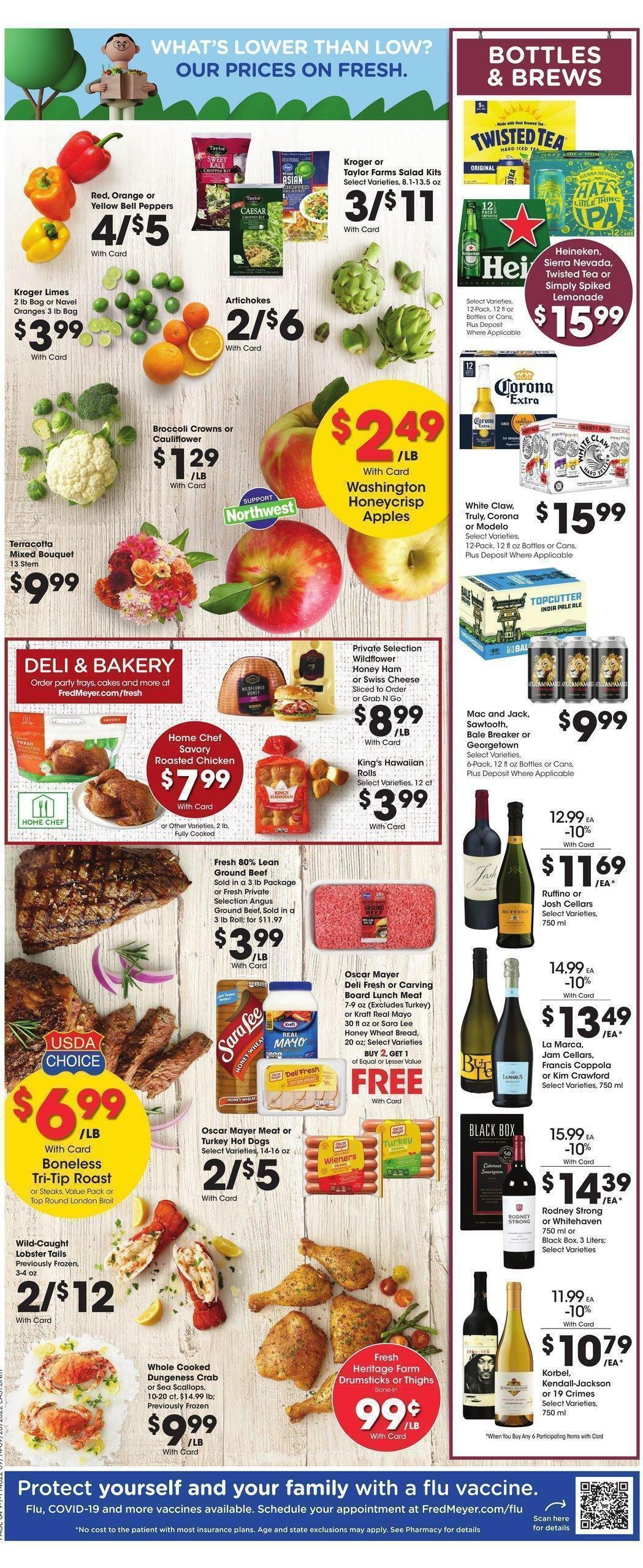 Fred Meyer Weekly Ad from September 14