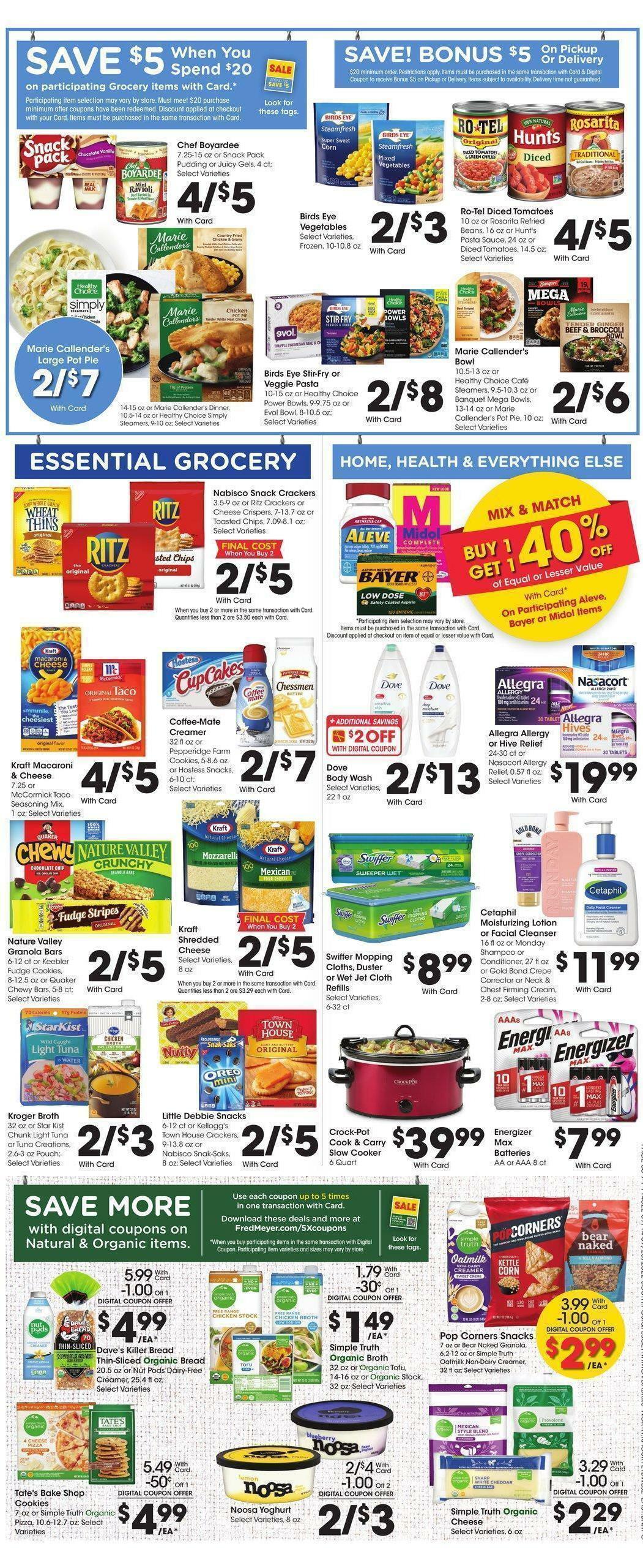Fred Meyer Weekly Ad from September 14