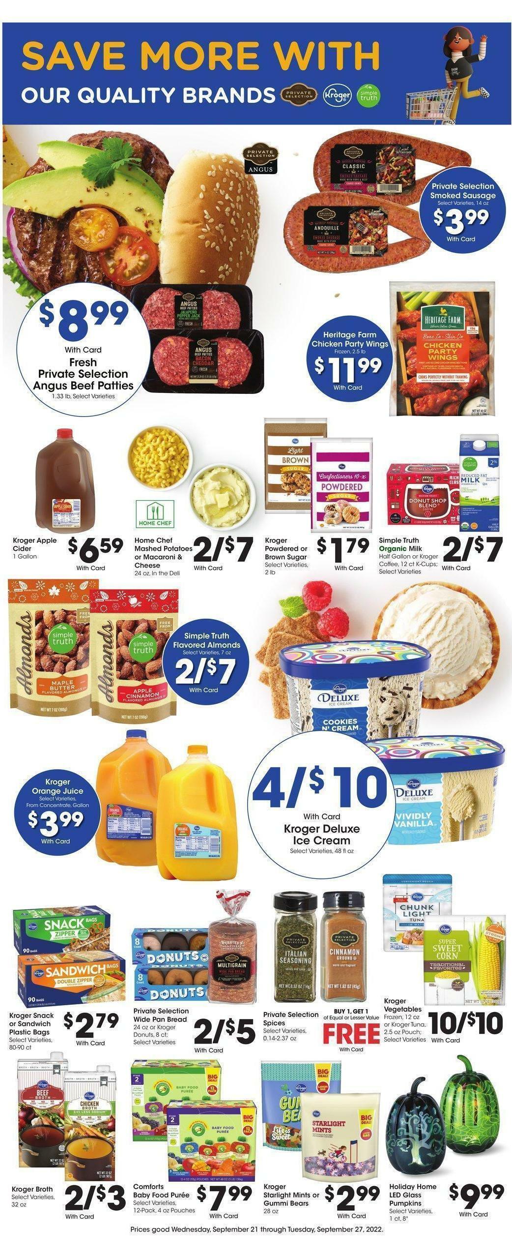 Fred Meyer Weekly Ad from September 21