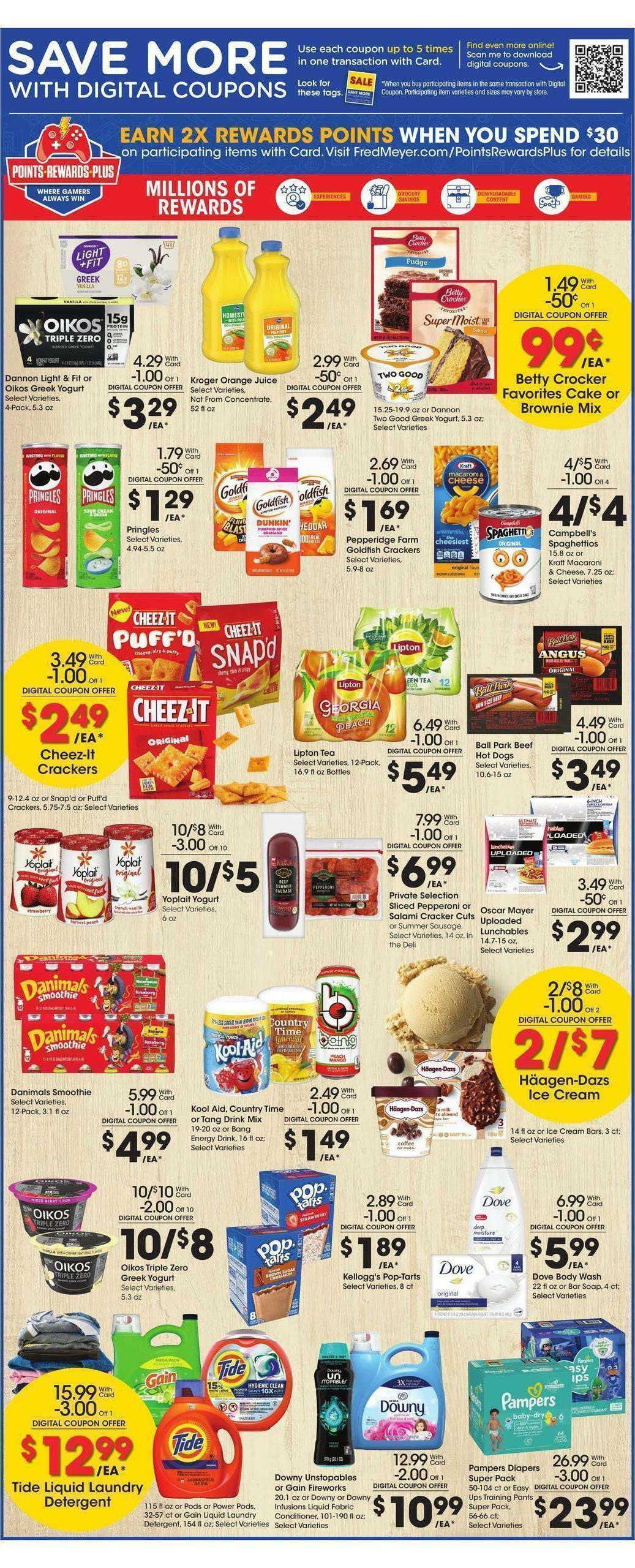 Fred Meyer Weekly Ad from September 21