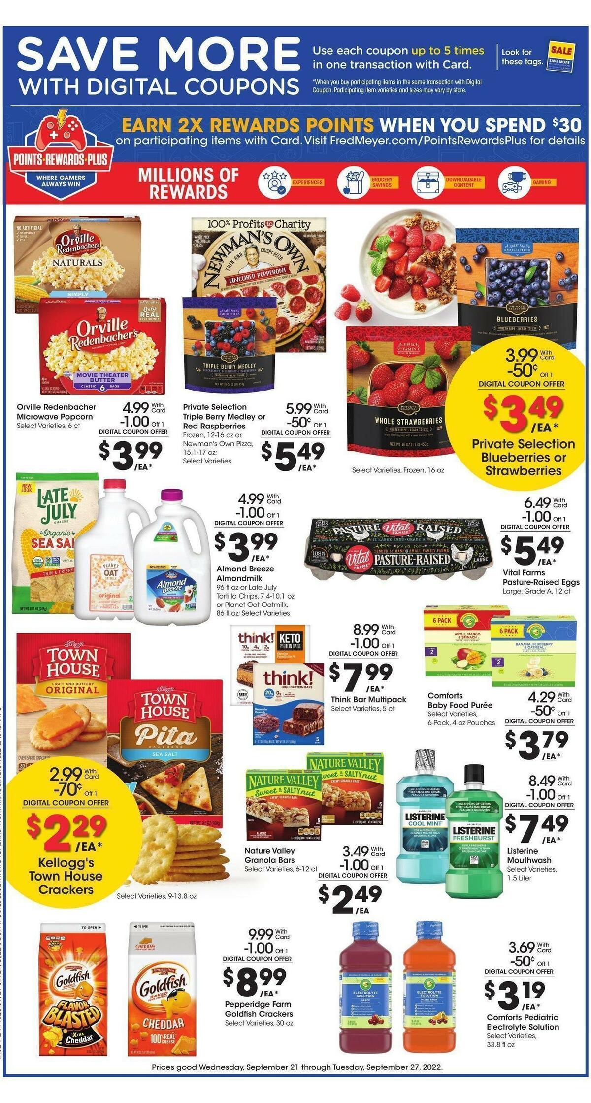 Fred Meyer Weekly Ad from September 21