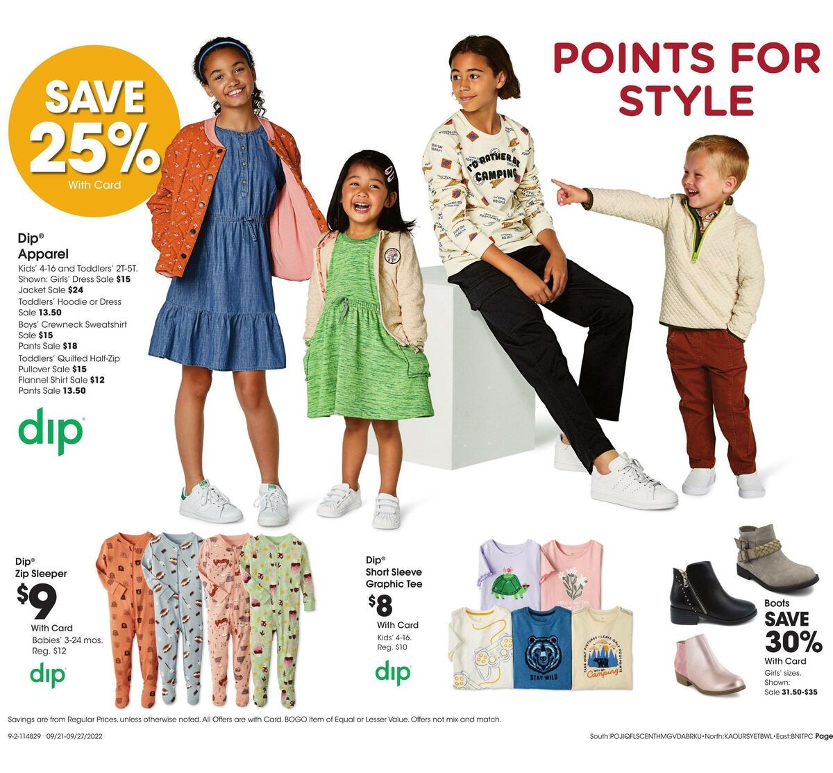 Fred Meyer General Merchandise Weekly Ad from September 21