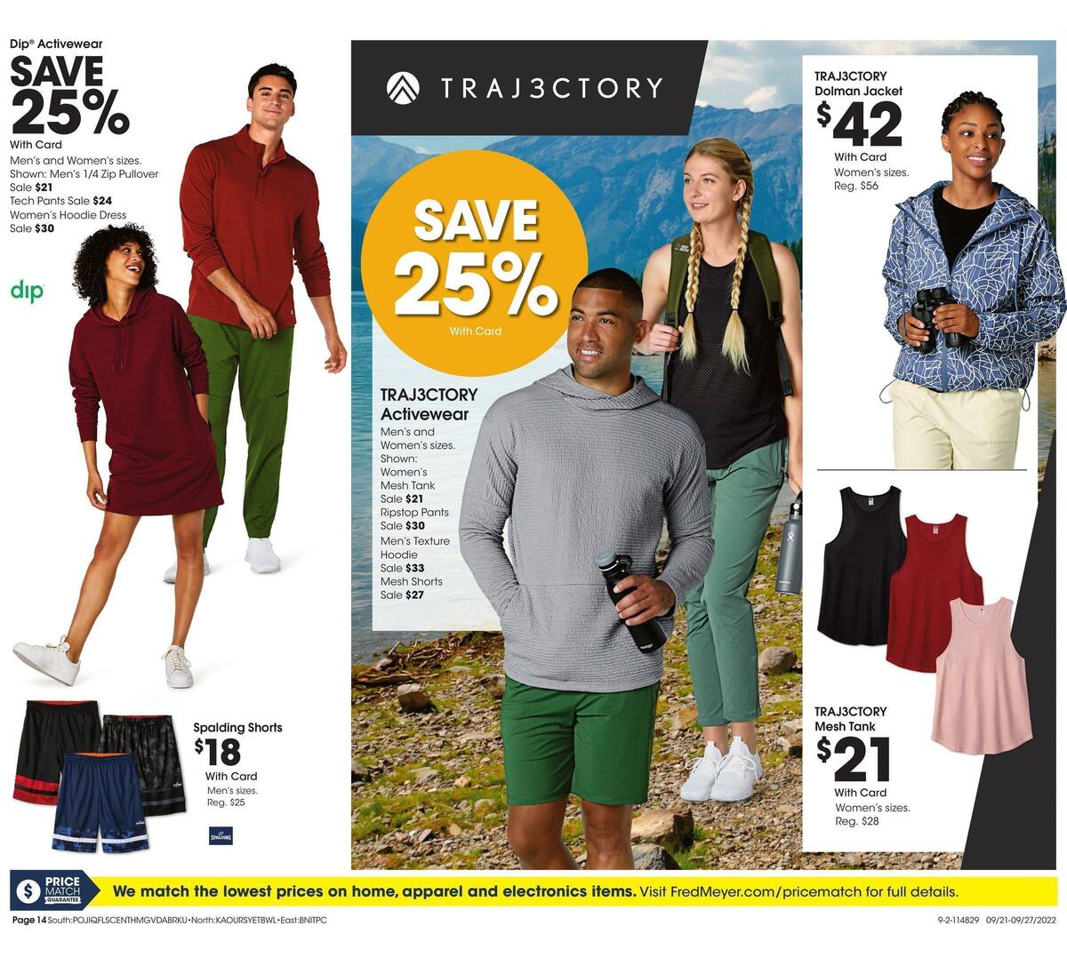 Fred Meyer General Merchandise Weekly Ad from September 21