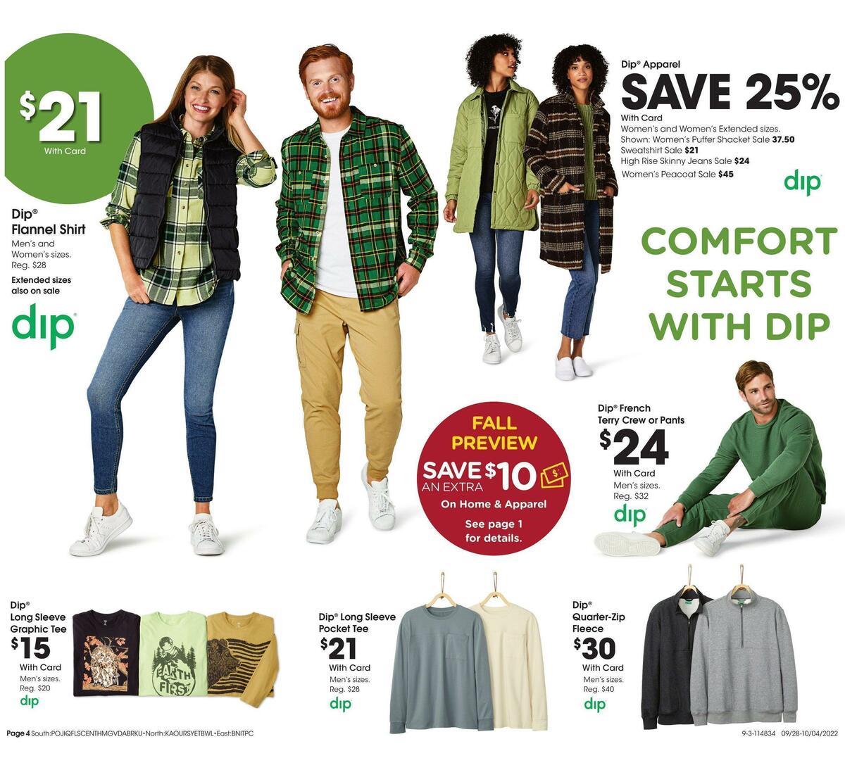 Fred Meyer General Merchandise Weekly Ad from September 28