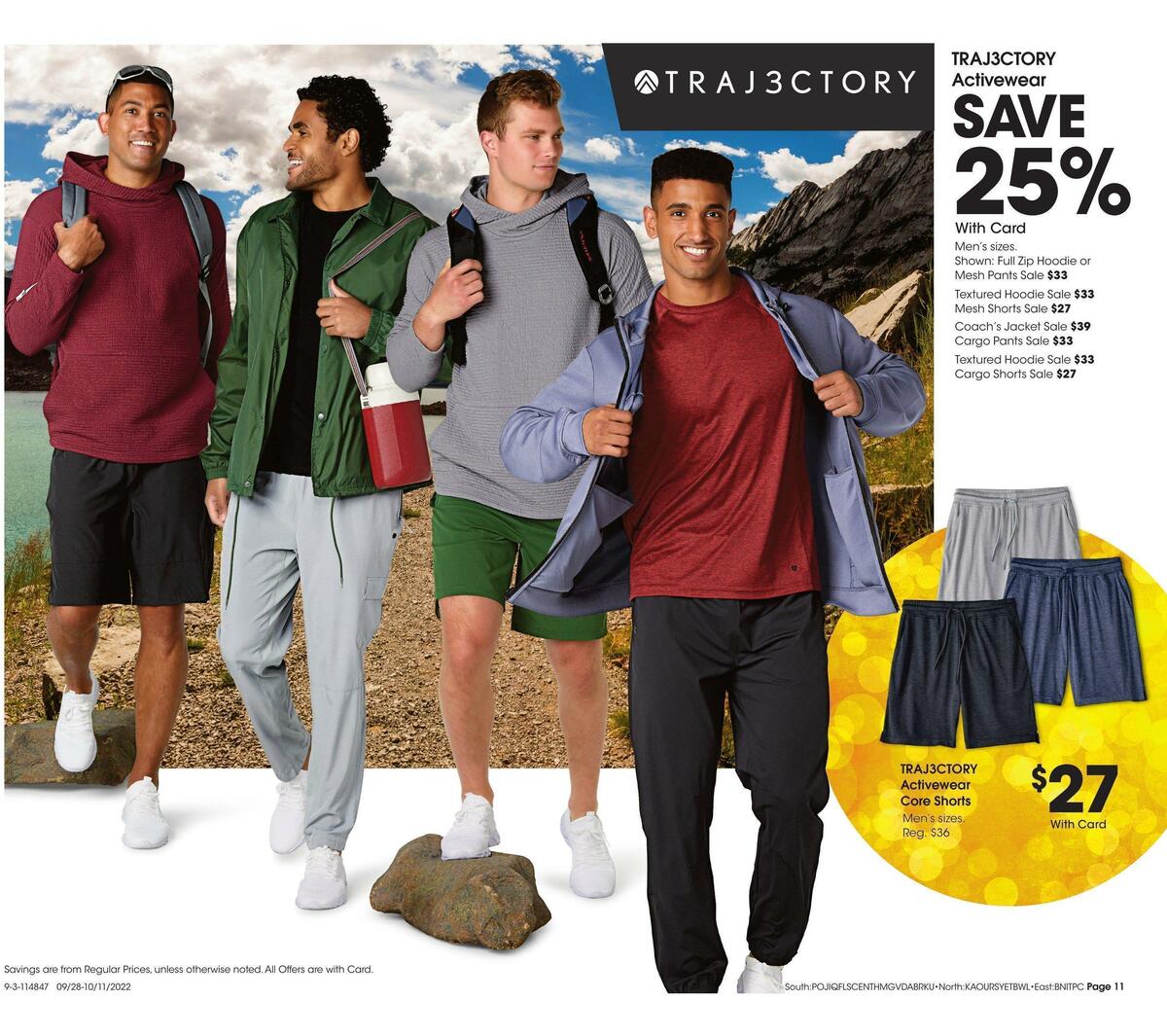 Fred Meyer Apparel Fall Preview Look Book Weekly Ad from September 28