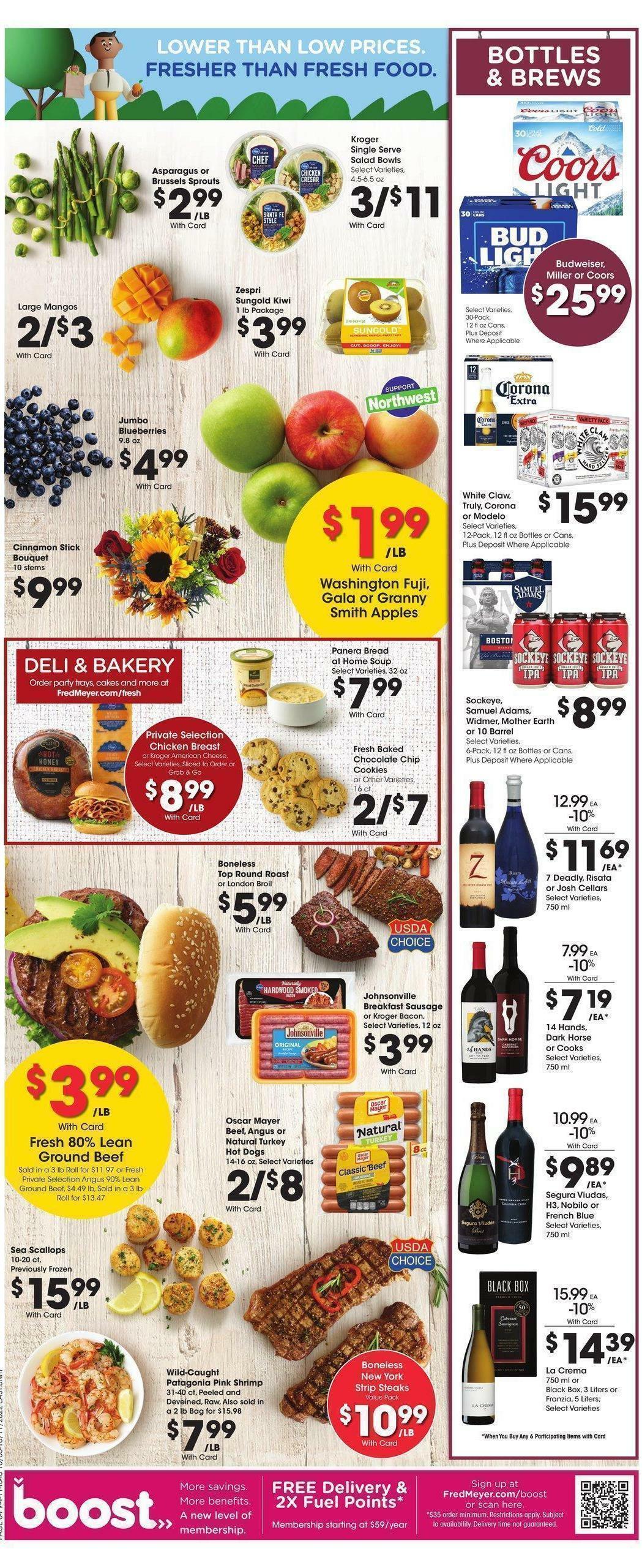 Fred Meyer Weekly Ad from October 5