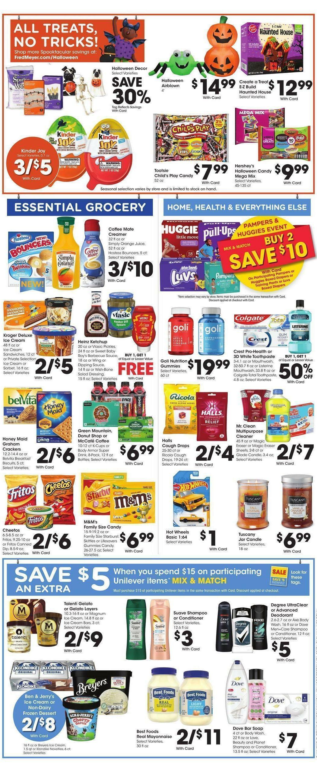Fred Meyer Weekly Ad from October 5