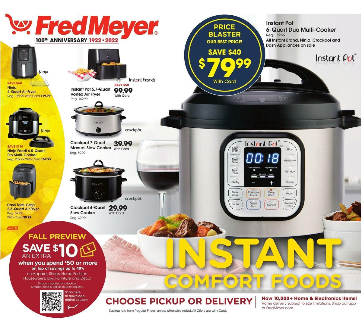Fred Meyer General Merchandise Weekly Ad from October 5