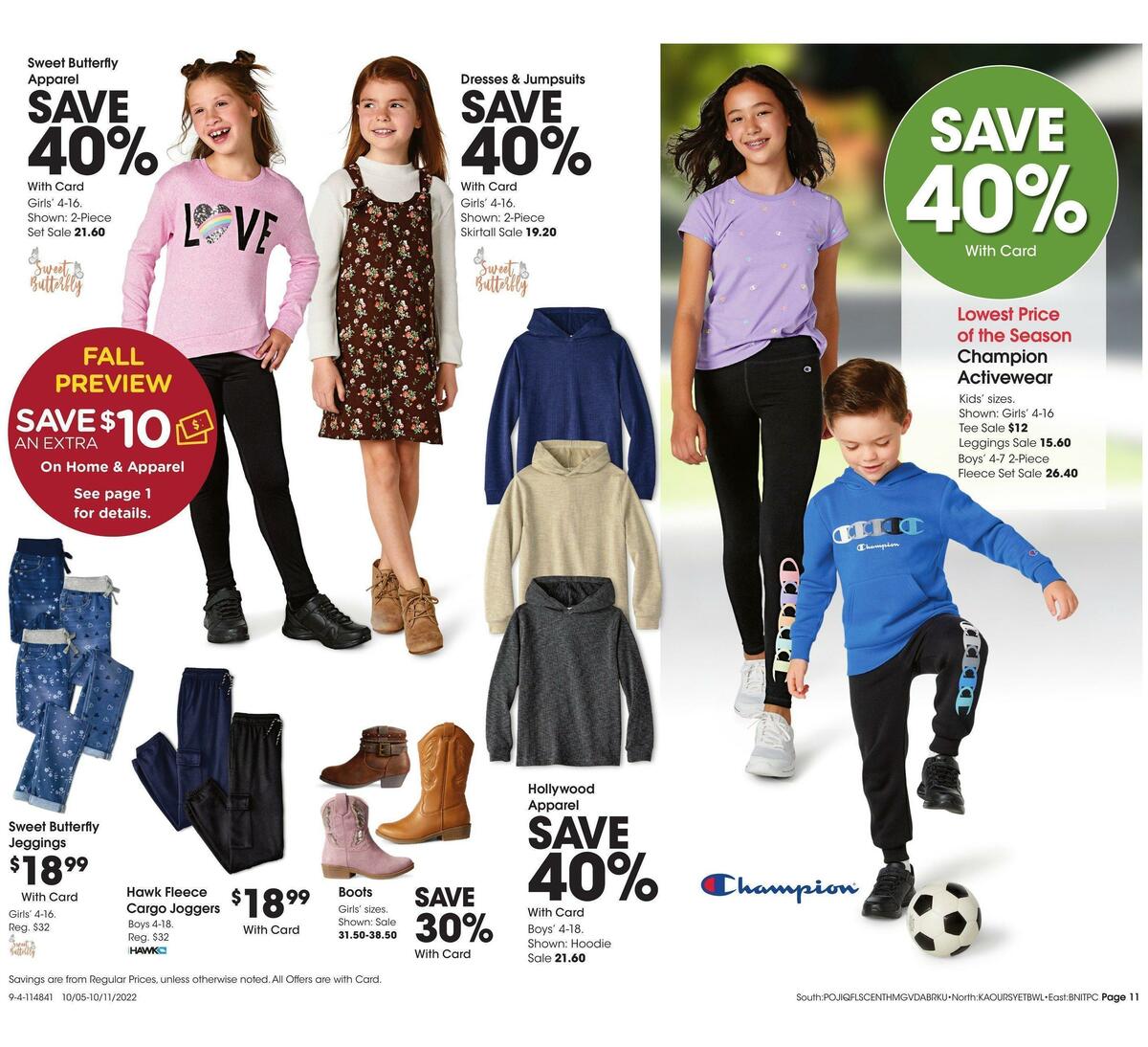 Fred Meyer General Merchandise Weekly Ad from October 5