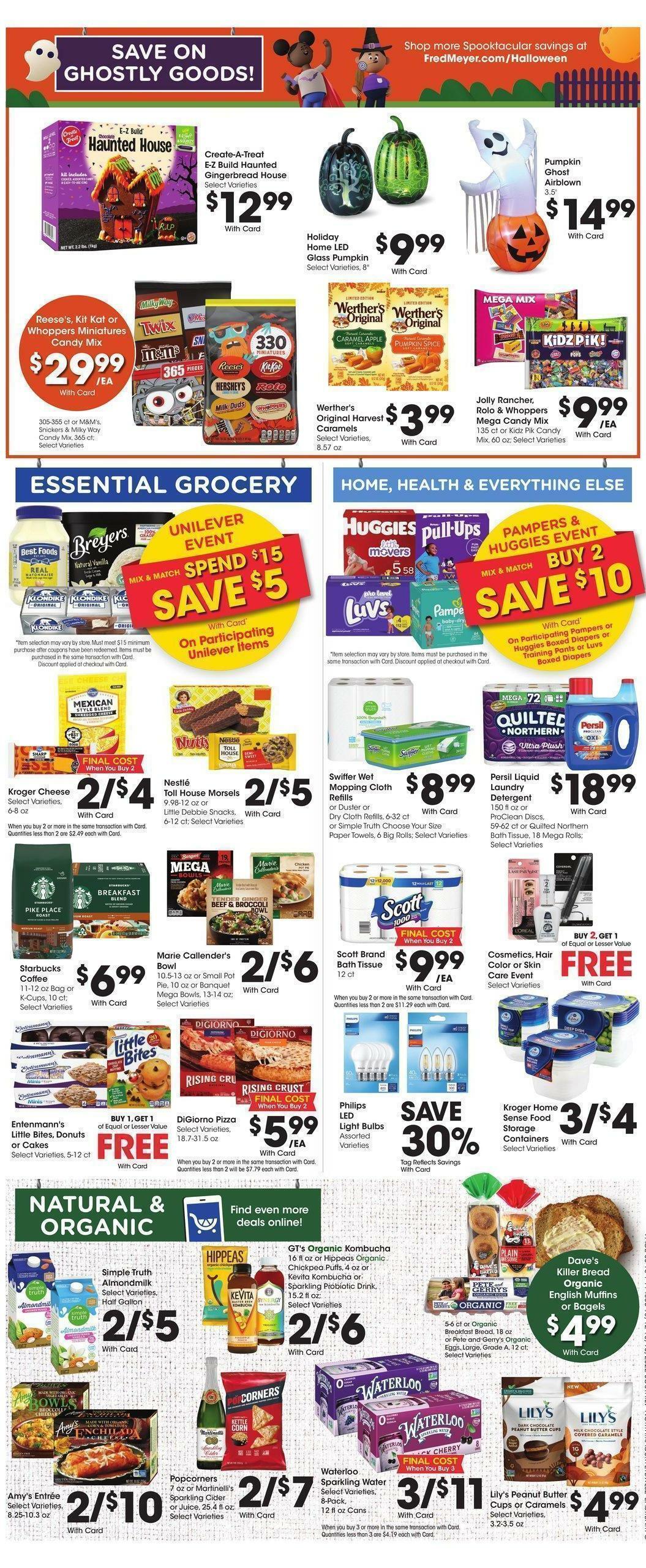 Fred Meyer Weekly Ad from October 12