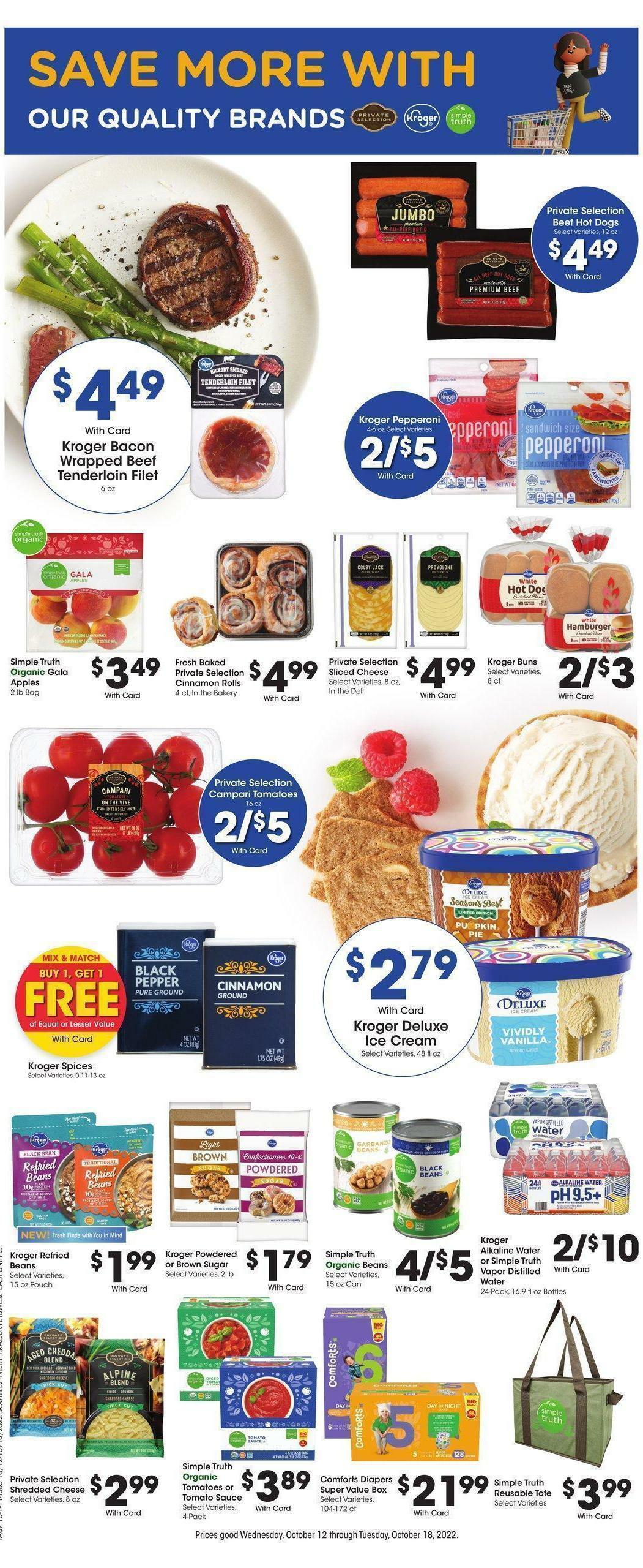 Fred Meyer Weekly Ad from October 12