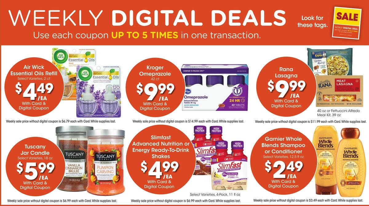 Fred Meyer Weekly Ad from October 12