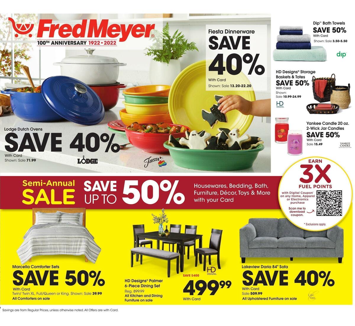 Fred Meyer General Merchandise Weekly Ad from October 12
