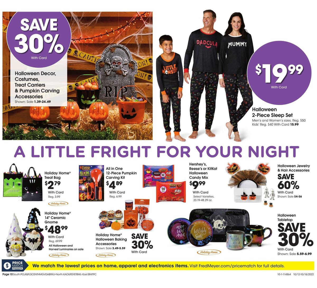 Fred Meyer General Merchandise Weekly Ad from October 12