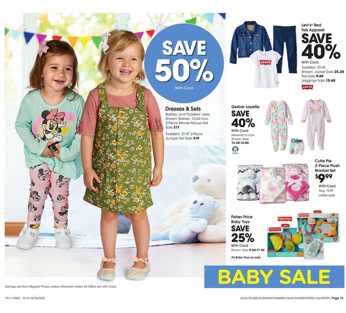 Fred Meyer General Merchandise Weekly Ad from October 12