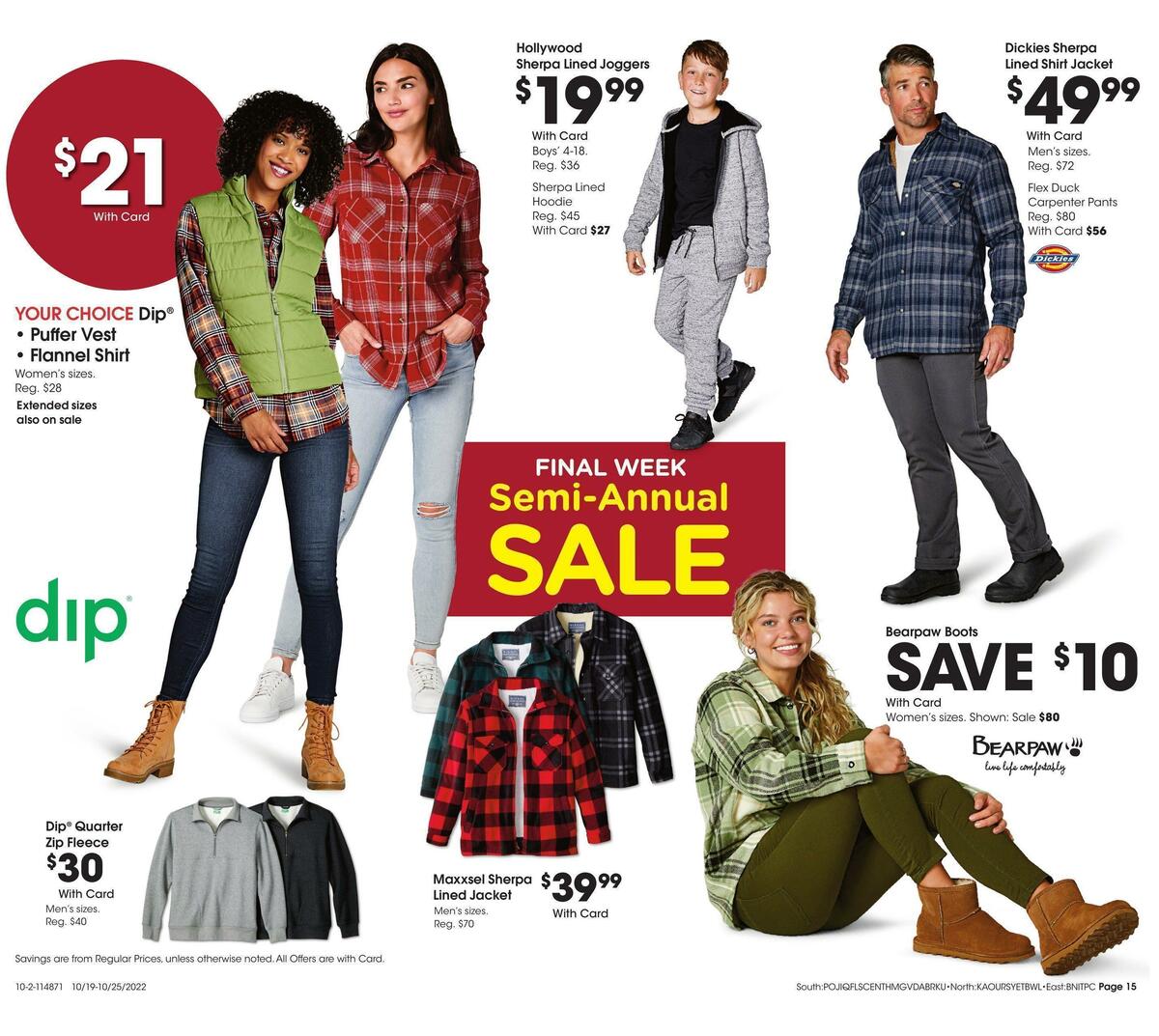 Fred Meyer General Merchandise Weekly Ad from October 19