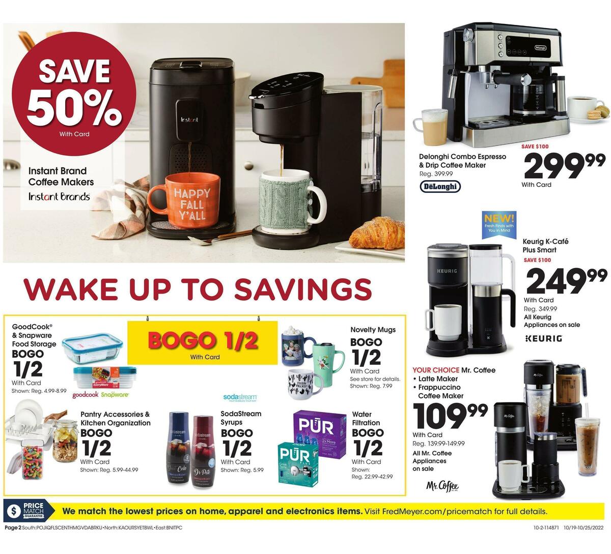 Fred Meyer General Merchandise Weekly Ad from October 19