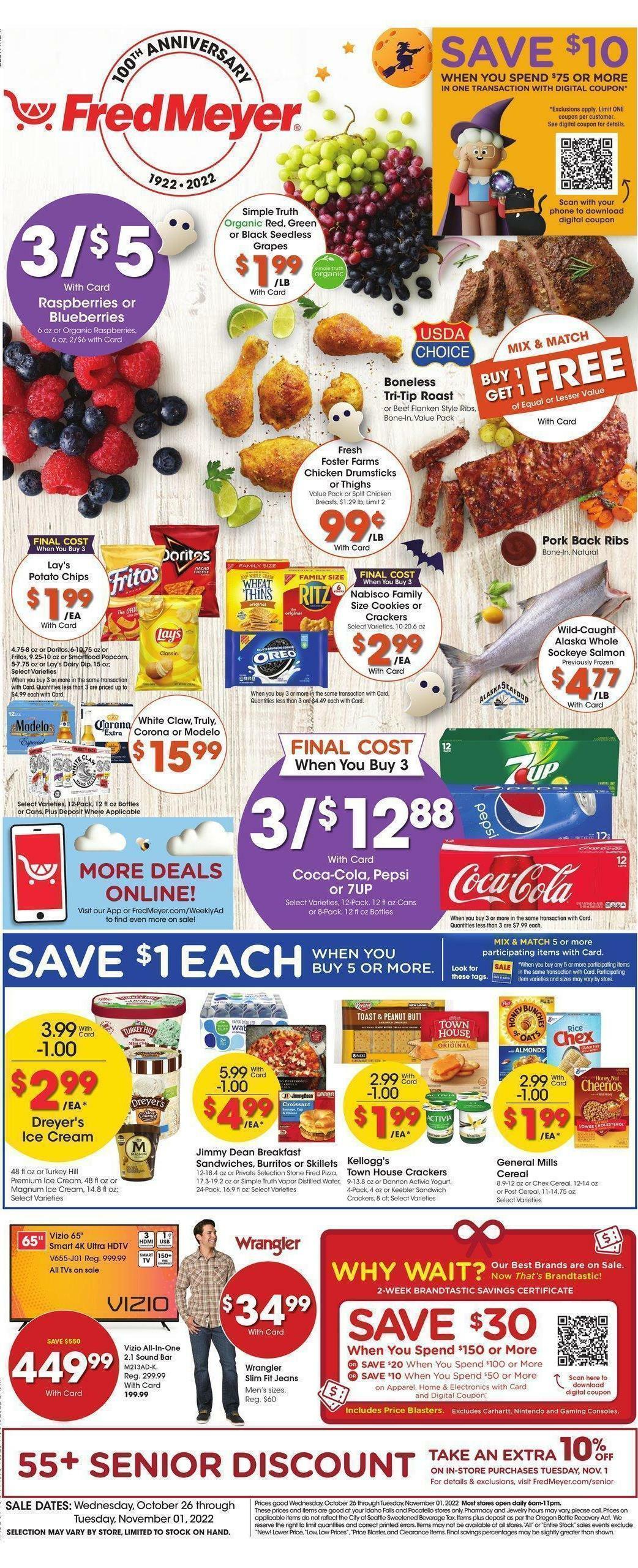 Fred Meyer Weekly Ad from October 26